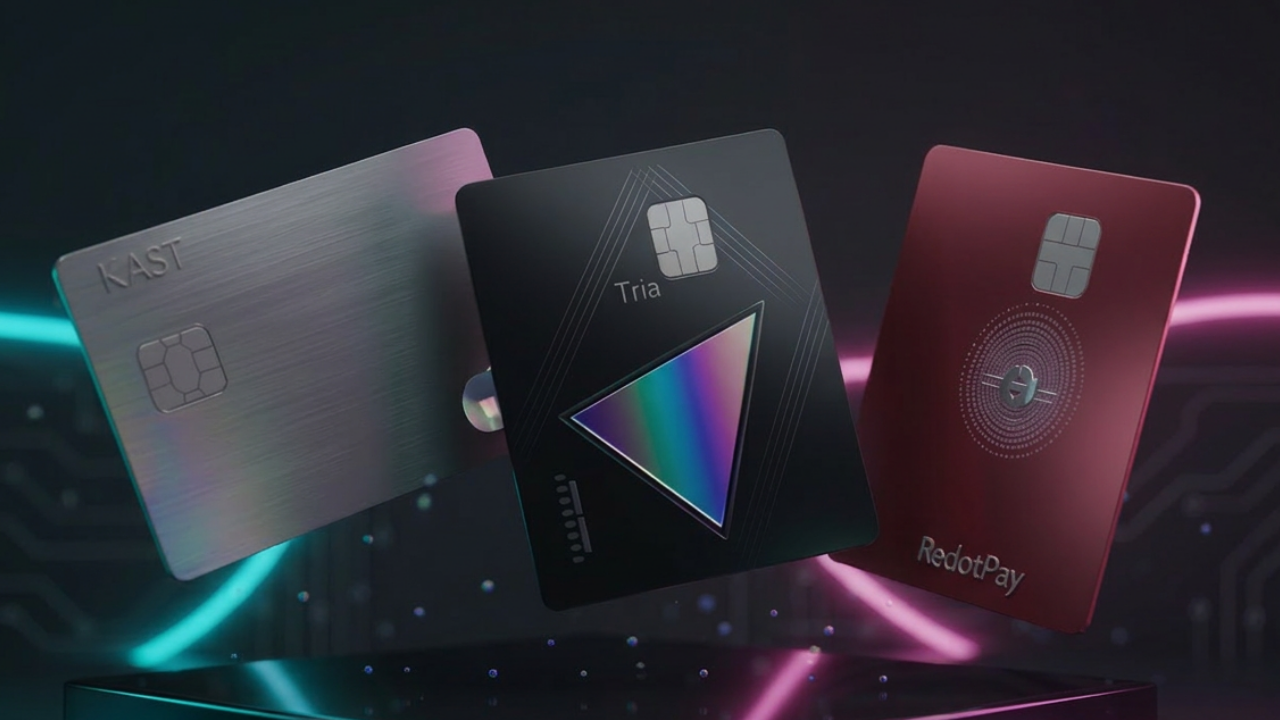 KASTカード、Triaカード、RedotPayカード